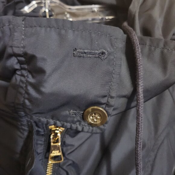 Steve Madden Navy Blue Ladies Jacket With Mesh Lining & Hood Size S/P - Picture 10 of 10